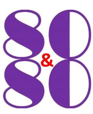 Logo for Vivi og Povl 2x80 år