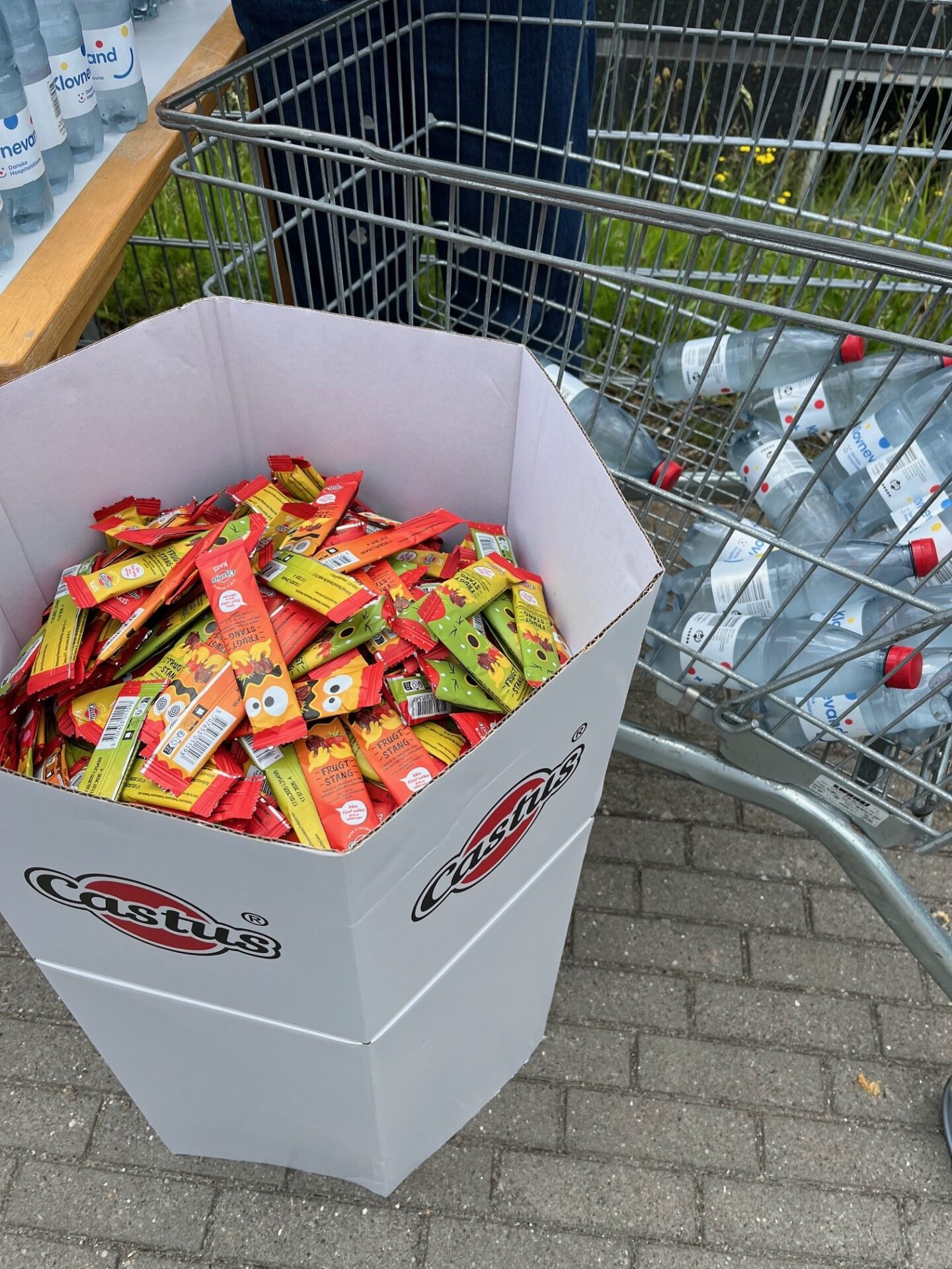 Castus figenstænger og Klovneløbsvand